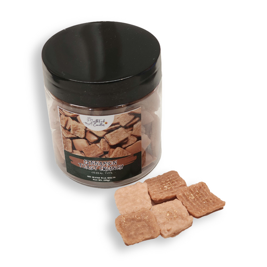 Cinnamon Toast Crunch (Cereal Type) Wax Melt - 4oz Jar with 60g of cereal mold