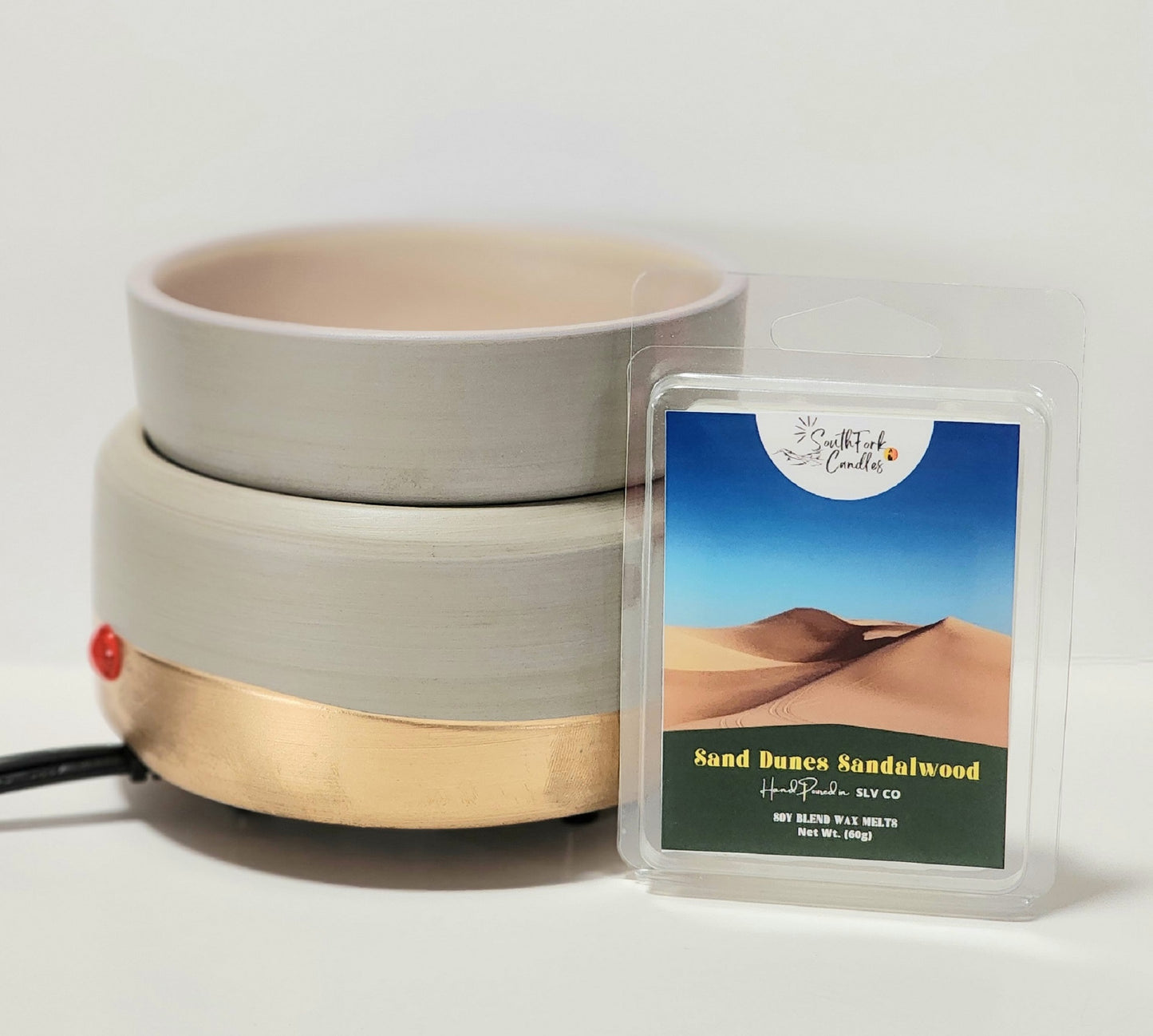 Sandalwood and Amber - Sand Dunes Sandalwood Wax Melt